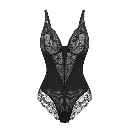 SCULPTING LACE SHAPEWEAR BODYSUIT