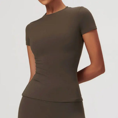 FIGURBETONTES T-SHIRT