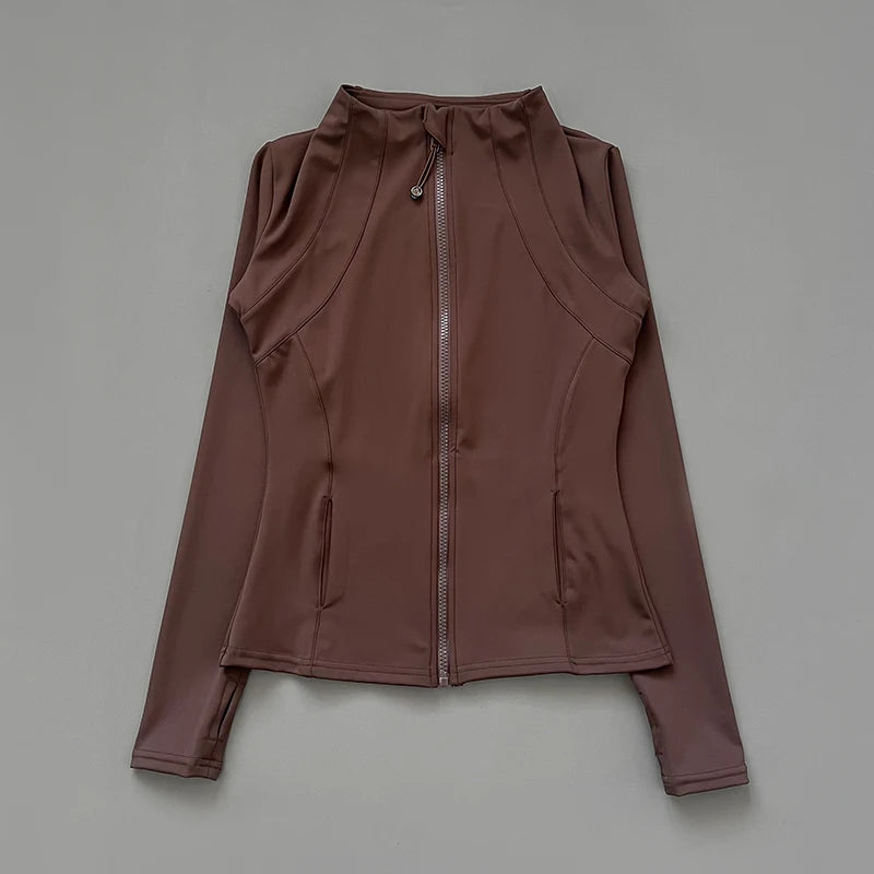 SLIM FIT TRAININGSJACKE