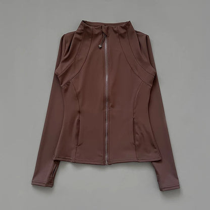 SLIM FIT TRAININGSJACKE