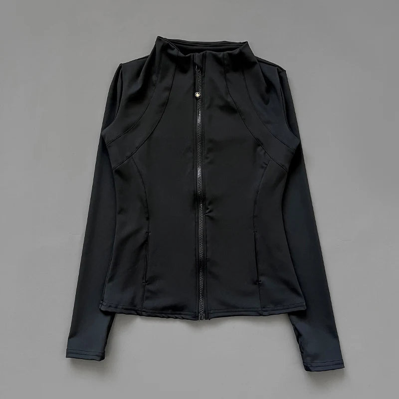 SLIM FIT TRAININGSJACKE