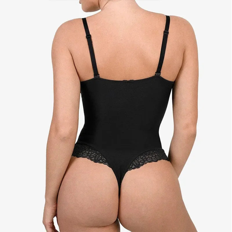 SCULPTING LACE SHAPEWEAR BODYSUIT